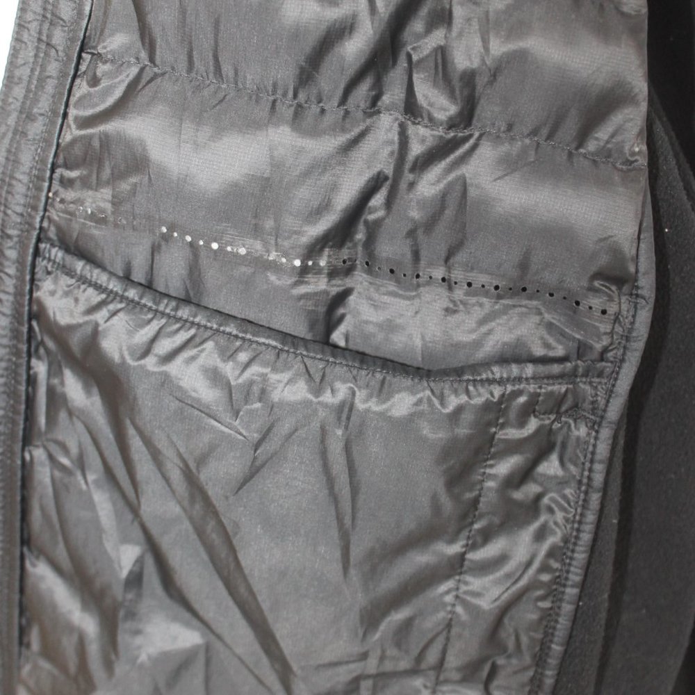 NIKE GOLF AEROLOFT Black Puffer Jacket Coat Woman Size XL Full Zipper Front L/S - Picture 11 of 14
